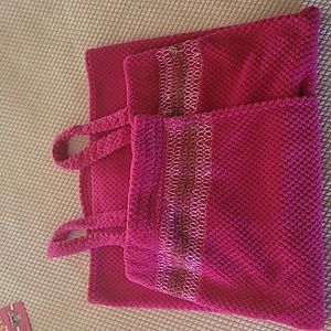 Girls after bath wrap